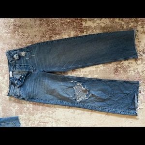 Boyish Boyfriend Blue Jeans